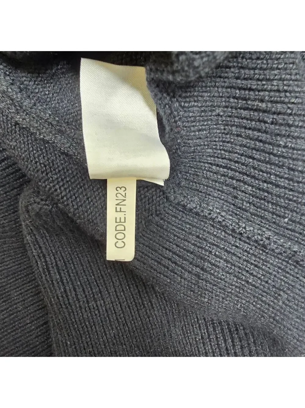 Women's BOSTON PROPER Black Turtleneck Sweater S